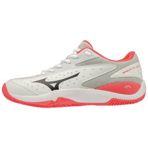 Adidasi Tenis Mizuno Wave Flash CC Dama - Albi/Rosii